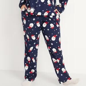 Old Navy Fleece Santa Christmas Family Pajama Pants